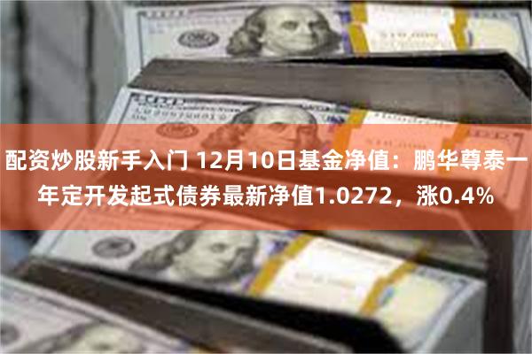 配资炒股新手入门 12月10日基金净值：鹏华尊泰一年定开发起式债券最新净值1.0272，涨0.4%