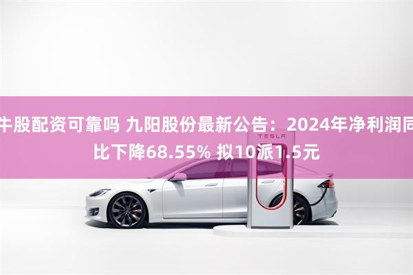 牛股配资可靠吗 九阳股份最新公告：2024年净利润同比下降68.55% 拟10派1.5元
