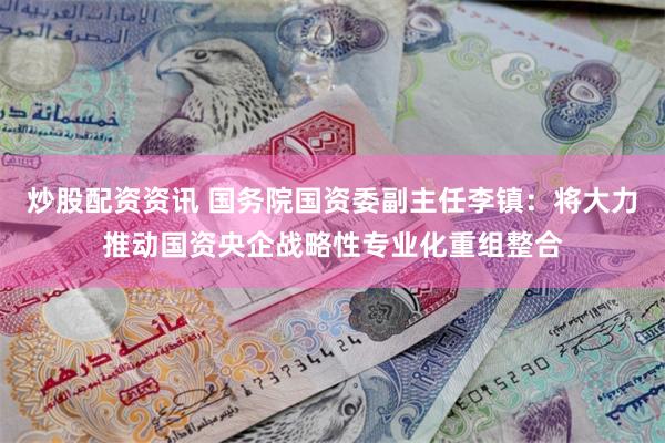 炒股配资资讯 国务院国资委副主任李镇：将大力推动国资央企战略性专业化重组整合
